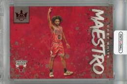 2019-20 Panini Court Kings Coby White Maestro Ruby #23 【094/149】 Chicago Bulls