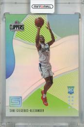 2018-19 Panini Status Shai Gilgeous-Alexander Rookies 1 Green #106 RC ※初期傷あり Los Angeles Clippers