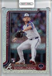 2025 Topps Spencer Schwellenbach Sandglitter Atlanta Braves