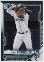 2021 Bowman Chrome Prospects #BCP86 Julio Rodriguez