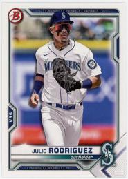 2021 Bowman Draft #BD145 Julio Rodriguez