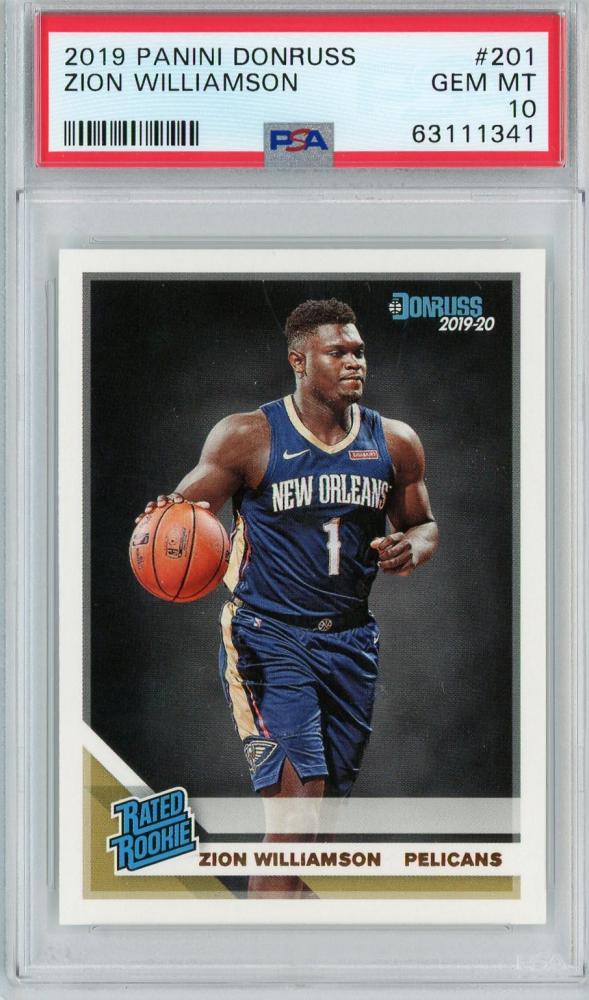 ミントモール / MINT 浦和店 / 2019-20 Panini Donruss New Orleans Pelicans Zion  Williamson Base (PSA 10) (RC)