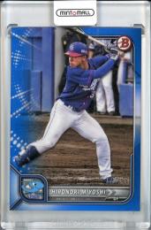 2022 Topps NPB  Bowman 中日 三好大倫 Base,Blue 127/199