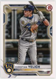 2021 Bowman #24 Christian Yelich