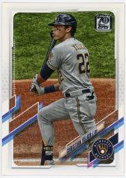 2021 Topps #100 Christian Yelich
