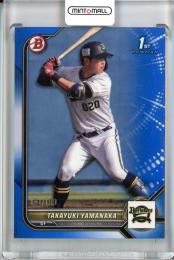 2022 Topps NPB  Bowman オリックス 山中尭之 Base,Blue 181/199