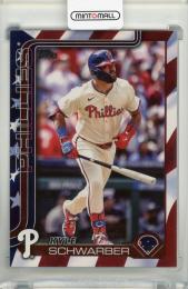 2025 Topps Series 1 Kyle Schwarber Independence Day #141【40/76】