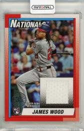 2025 Topps Series 1 James Wood 90 Topps Relics RC #T90RJWO