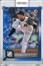 2022 Topps NPB  Bowman 千葉ロッテ 八木彬 Base,Blue 151/199