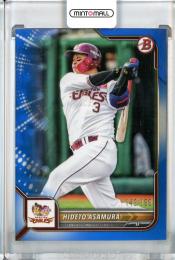 2022 Topps NPB  Bowman 東北楽天 浅村栄斗 Base,Blue 142/199