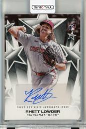 2025 Topps Series 1 Rhett Lowder Baseball Stars Autographs RC #BSARL