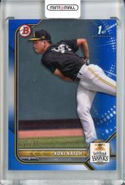 2022 Topps NPB  Bowman 福岡ソフトバンク 加藤洸稀 Base,Blue 022/199