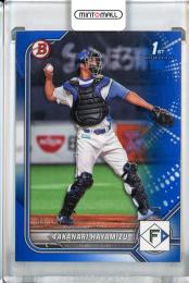 2022 Topps NPB  Bowman 北海道日本ハム 速水隆成 Base,Blue 186/199