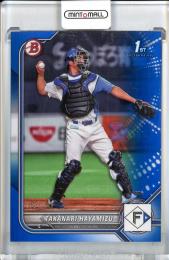 2022 Topps NPB  Bowman 北海道日本ハム 速水隆成 Base,Blue 192/199