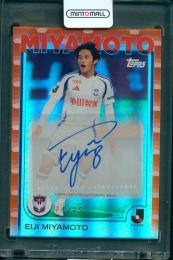2025 TOPPS J.League Flagship 宮本英治 直筆サイン入りカード【24/25】 アルビレックス新潟