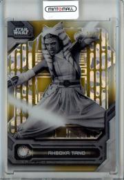 2024 Topps Star Wars High Tek Ahsoka Tano Black And White Variation SP/#BW-AT【19/50】