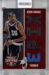 2014-15 Panini Totally Certified  Kevin Durant EPIX Play Memorabilia Red #2 ※白かけ、傷あり 150/199