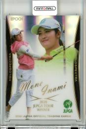 2021 EPOCH JLPGA 女子プロゴルフ  稲見萌寧 Holospectra 77/80