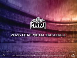 ◆予約◆MLB 2026 LEAF METAL JUMBO