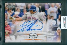 2025 Topps Stadium Club Bartolo Colon #SCBA-BCO Base Autographs New York Mets
