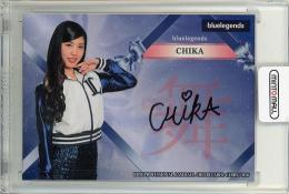 2016 BBM チアリーダー 舞  CHIKA 直筆サインカード 06/60