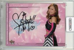 2014 BBM チアリーダー 華  TAKAYO 直筆サインカード 23/60