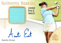 2014 UPPER DECK SP Authentic Golf  Austin Ernst Autograph & Tournament Worn Memorabilia 066/100