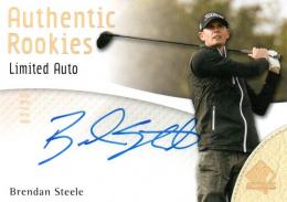 2014 UPPER DECK SP Authentic Golf  Brendan Steele Autograph 03/25