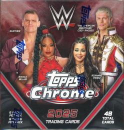 WWE 2025 TOPPS CHROME MEGA BOX