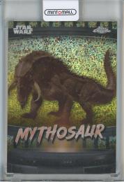 2025 Topps Star Wars Hyperspace  Mythosaur There's Always a Bigger Fish Gold Galactic Dust Refractors #BIG7【29/50】