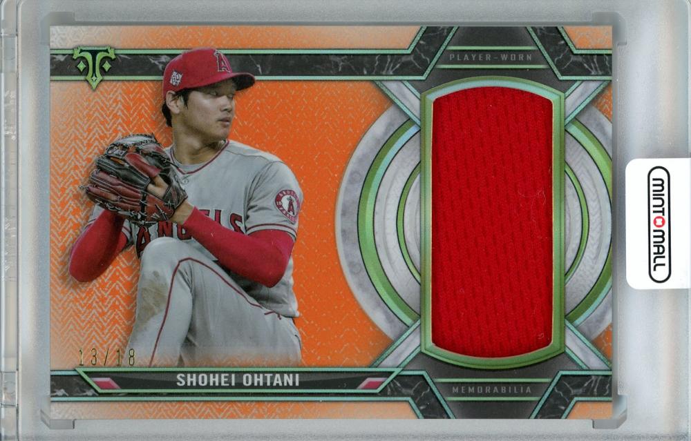 大谷翔平 TOPPS TRIPLE THREADS RELICS カード 大谷【18枚限定ジャージ】2024 Topps Triple Threads Triple