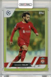 2022-23 Topps Chrome UEFA Club Competitions Mohamed Salah Gold Refractor【37/50】 Liverpool FC