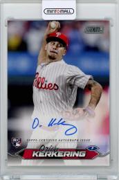 2024 Topps Stadium Club Orion Kerkering #SCBA-OK Rookie Autograph Philadelphia Phillies ※表面右下に角つぶれありのため状態要確認