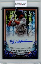 2024 Bowman Sterling Brice Matthews #PA-BMA Prospect Autograph Houston Astros