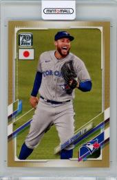 2021 Topps Japan Edition George Springer #25 Gold【17/25】 Toronto Blue Jays
