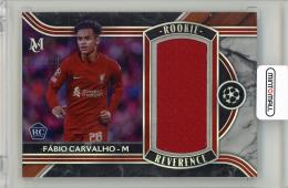2022-23 Topps Museum Collection UEFA Champions League Fabio Carvalho Rookie Reverence Relics【087/199】 Liverpool FC