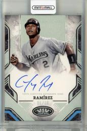 2025 Topps Tier One Hanley Ramirez Prime Performers Autographs Holo Silver Foil #PPAHR【06/10】《初期傷あり》