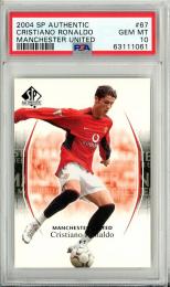 2004 SP Authentic  Cristiano Ronaldo #67 【PSA 10】