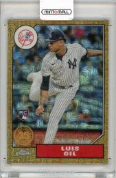 2022 TOPPS SILVER PACK LUIS GIL AUTOGRAPH CARD【22/25】 NEW YORK YANKEES