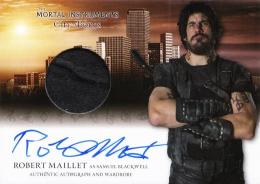 2013 INKWORKS The Mortal Instruments City Of Bones Samuel Blackwell Robert Maillet Autograph and Wardrobe AW-RMI