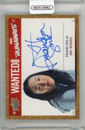 2020 Marvel's Runaways   Amanda Suk as Amy Minoru Wanted Autographs #WAS