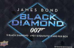 UPPER DECK 2023 007 JAMES BOND BLACK DIAMOND