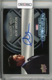 2019 Agents of S.H.I.E.L.D.    Alexander Wraith / AGENT ANDERSON Compendium Autographs #AAAW