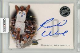 2008PRESS　PASS　Ucla　Bruins　Russell Westbrook　Autograph　Card　019/100