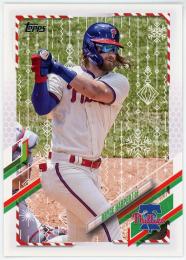 2021 Topps Walmart Holiday #HW50 Bryce Harper