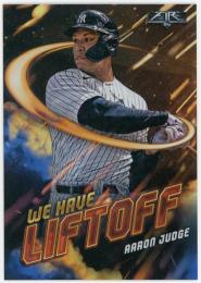 2021 Topps Fire We Have Liftoff #WHL12 Aaron Judge