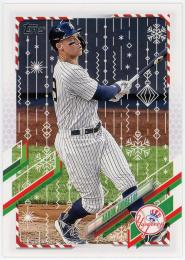 2021 Topps Walmart Holiday #HW99 Aaron Judge