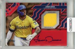 2025 Topps Series 1 Jarren Duran City Connect Swatch Autograph Relics Gold #CCARJD【19/50】
