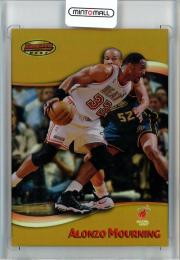 1999 Bowman’s Best Alonzo Mourning Refractor/#98【166/400】 Miami Heat