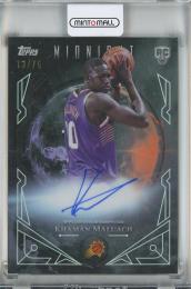 2025-26 Topps Midnight Khaman Maluach Sun Rookie Signatures Dusk #MSRKM【13/75】 Phoenix Suns